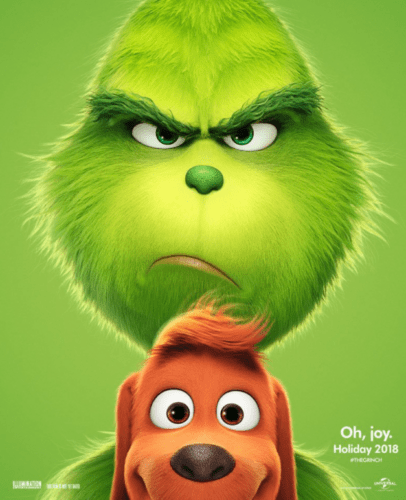 Poster of The Grinch 2018 Movie