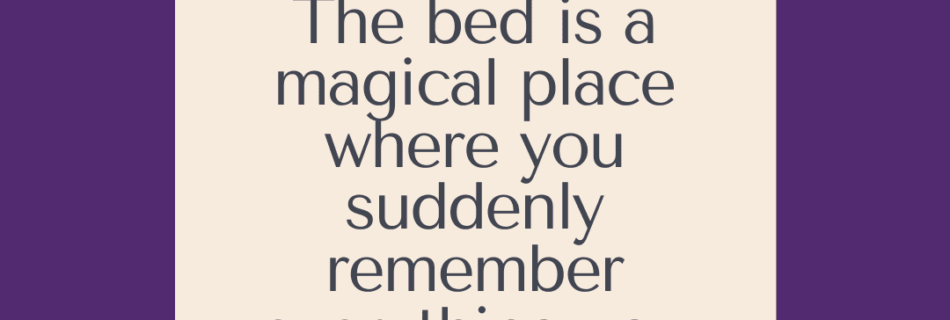 Friday Funny Facts Quote of the Day World Sleep Day
