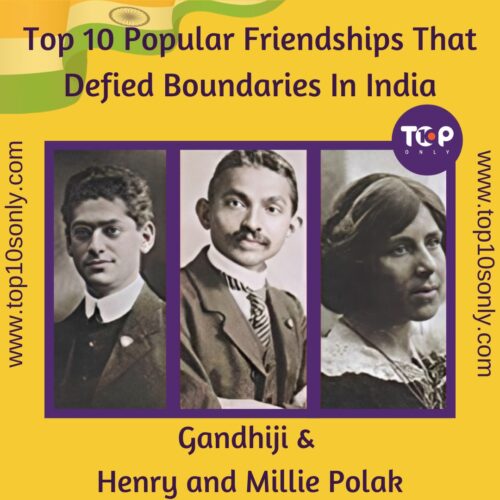 top 10 popular friendships that defied boundaries in india gandhiji and henry and millie polak
