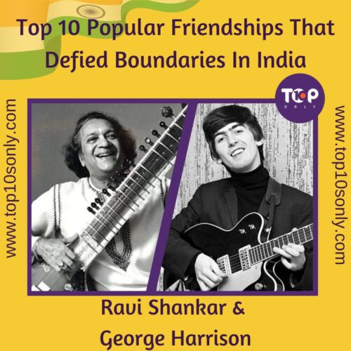 top 10 popular friendships that defied boundaries in india ravi shankar & george harrison