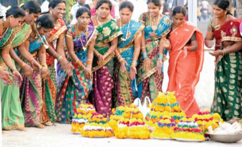 Goddess Bathukamma Celebrations in Andhra Pradesh & Telangana