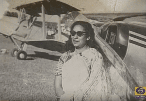 Captain Prem Mathur - First Woman Commercial Pilot