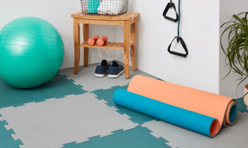 Garage Gym Ideas No. 2: Gym flooring
