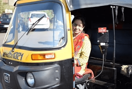 Shila Dawre - First Female Autorickshaw Driver