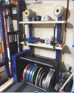 Garage Gym Ideas No.5: Storage Space Optimization.