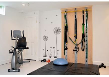 Garage Gym Ideas No.6: Use your wall