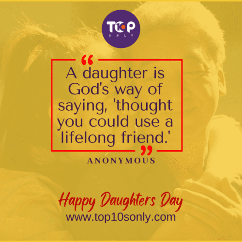 Top 10 Inspirational Happy International Daughters Day Quotes 3