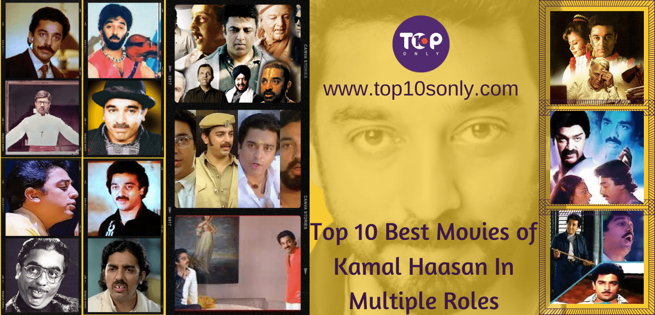 Top 10 Best Movies of Kamal Haasan In Multiple Roles