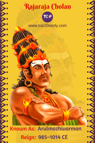 Top 10 Greatest Chola Kings of Ancient India - Arulmozhivarman_Rajaraja Cholan I