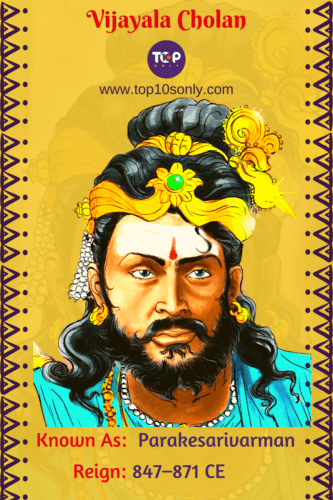 Top 10 Greatest Chola Kings of Ancient India - Vijayalaya Cholan