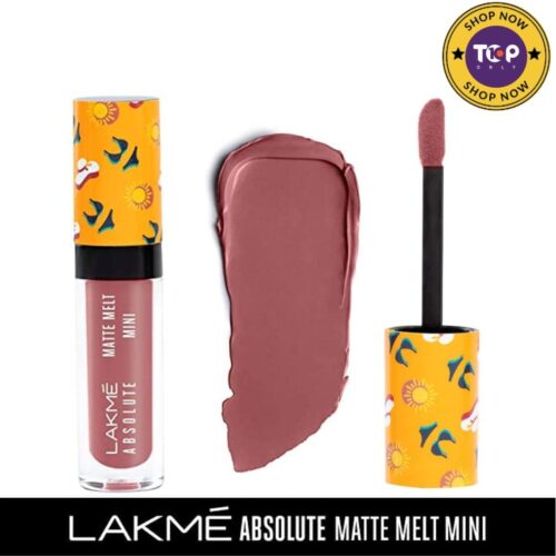 top 10 best nude lipsticks for dark skin tones lakmÉ absolute matte melt mini liquid lip colour