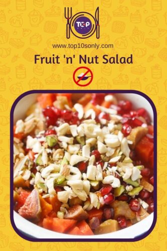 top 10 easy to make diabetes dessert recipes without artificial sweeteners fruit n nut salad