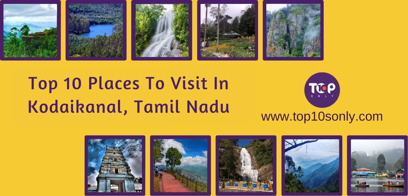 top 10 places to visit in kodaikanal, tamil nadu