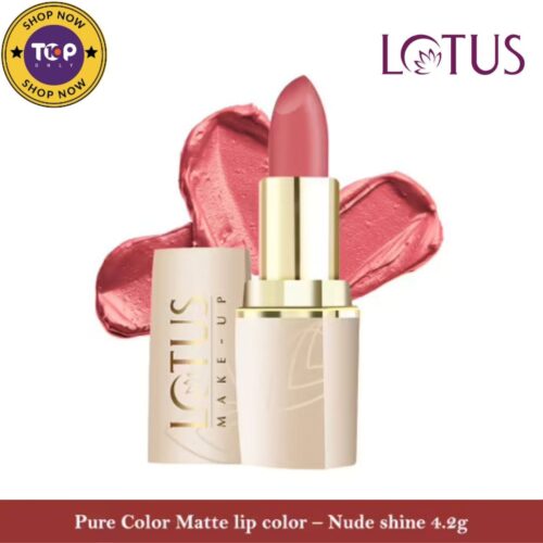 top 10 best nude lipsticks for dark skin tones lotus makeup pure colors matte lip color