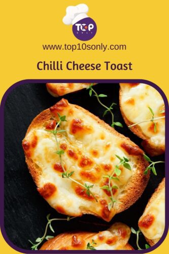 top 10 quick and easy breakfast recipes chilli cheese toast 