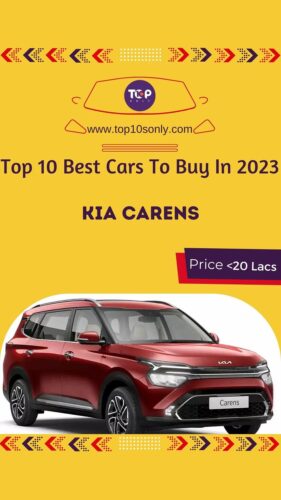 top 10 best cars to buy in 2023 under 20 lakhs kia carens