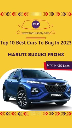top 10 best cars to buy in 2023 under 20 lakhs maruti suzuki fronx