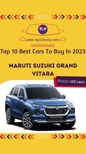 top 10 best cars to buy in 2023 under 20 lakhs maruti suzuki grand vitara