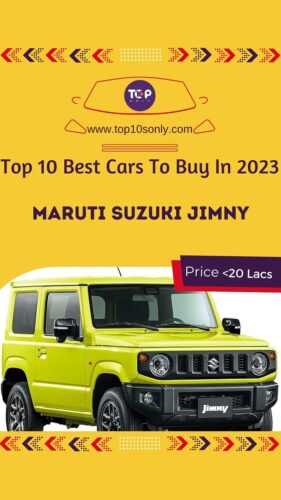 top 10 best cars to buy in 2023 under 20 lakhs maruti suzuki jimny