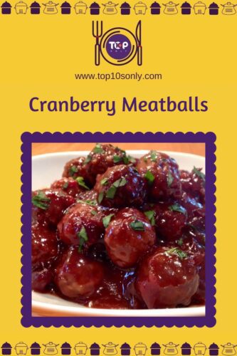 top 10 best & healthy 1 hour recipes for the weekend cranberry meatballs