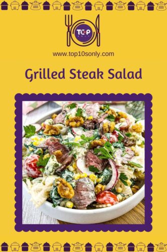 top 10 best & healthy 1 hour recipes for the weekend grilled steak salad