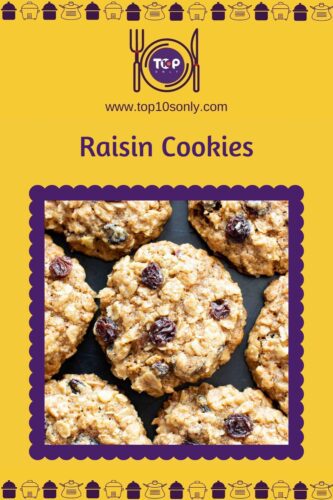 top 10 best & healthy 1 hour recipes for the weekend raisin cookies