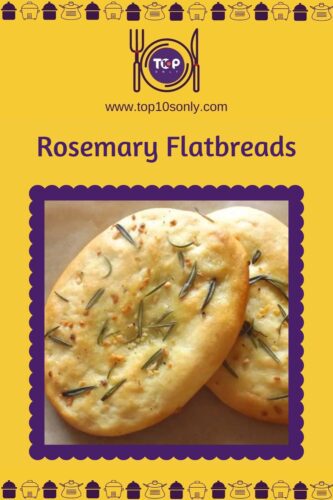 top 10 best & healthy 1 hour recipes for the weekend rosemary flatbreads