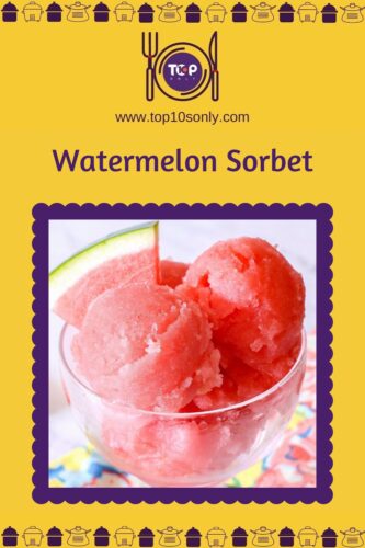 top 10 best & healthy 1 hour recipes for the weekend watermelon sorbet