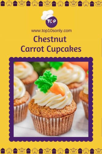 top 10 recipes with chestnut flour chestnut carrot cupcakes