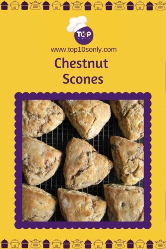 top 10 recipes with chestnut flour chestnut scones