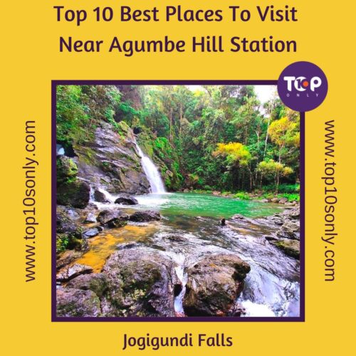 top 10 best places to visit in and around agumbe hill station, karnataka jogigundi falls