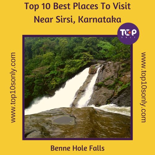 top 10 best places to visit near sirsi, karnataka benne hole falls