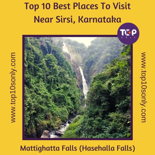top 10 best places to visit near sirsi, karnataka mattighatta falls (hasehalla falls)