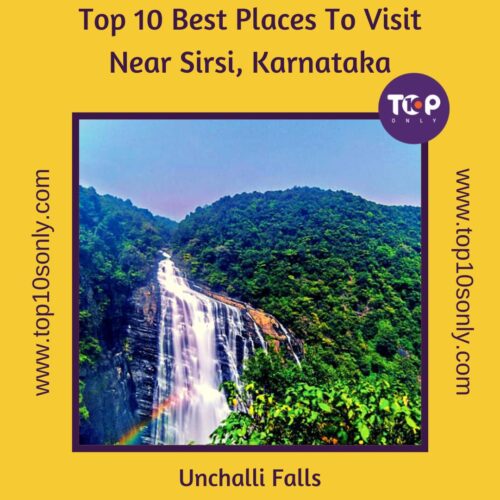 top 10 best places to visit near sirsi, karnataka unchalli falls