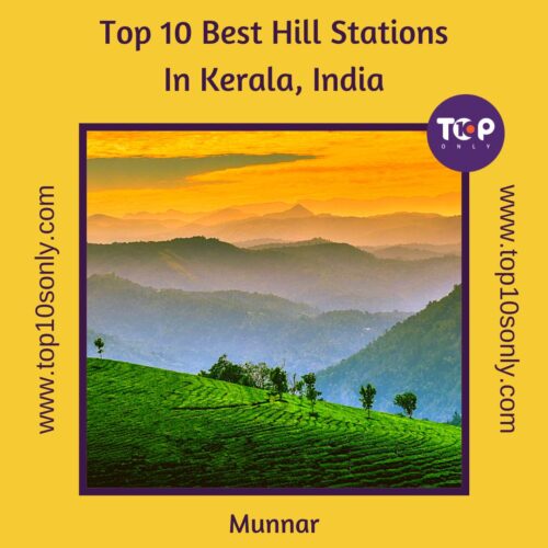 top 10 best hill stations in kerala, india munnar