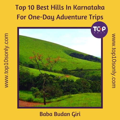 top 10 best hills in karnataka for one day adventure trips baba budan giri