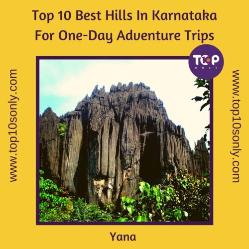 top 10 best hills in karnataka for one day adventure trips yana