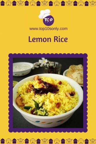 top 10 best quick and easy lunch recipes lemon rice