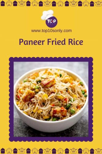 top 10 best quick and easy lunch recipes paneer fried rice