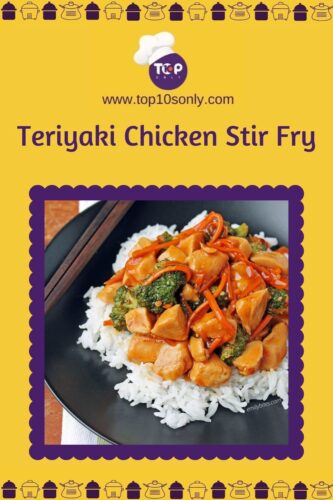 top 10 best quick and easy lunch recipes teriyaki chicken stir fry