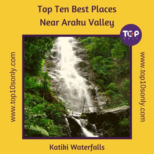top ten best places to visit in and around araku valley katiki waterfalls