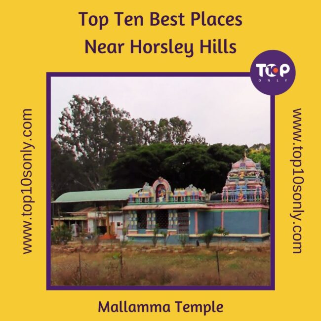 top ten best places to visit in and around horsley hills mallamma temple