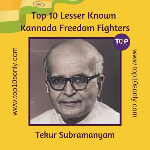 top 10 lesser known kannada freedom fighters tekur subramanyam