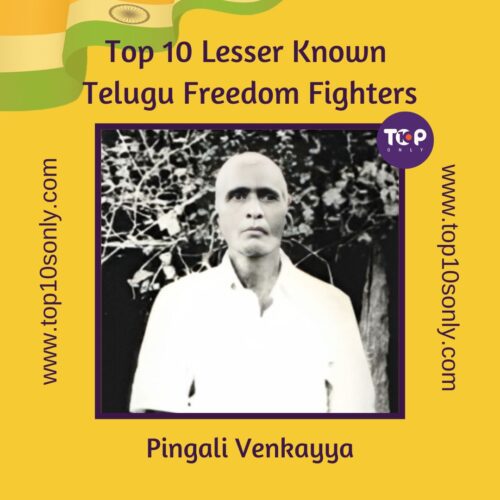 top 10 lesser known telugu freedom fighters of india pingali venkayya