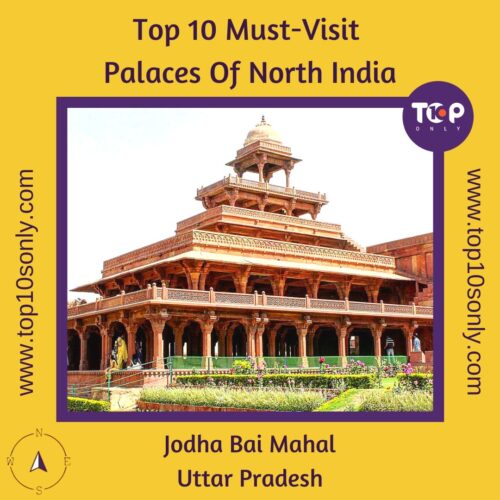 top 10 must visit palaces of north india jodha bai mahal uttar pradesh