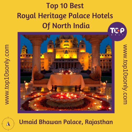 top 10 best royal heritage palace hotels of north india umaid bhawan palace, rajasthan