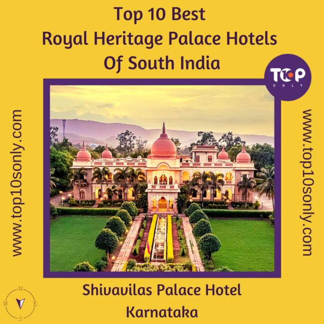 top 10 best royal heritage palace hotels of south india welcomheritage shivavilas palace hotel, karnataka