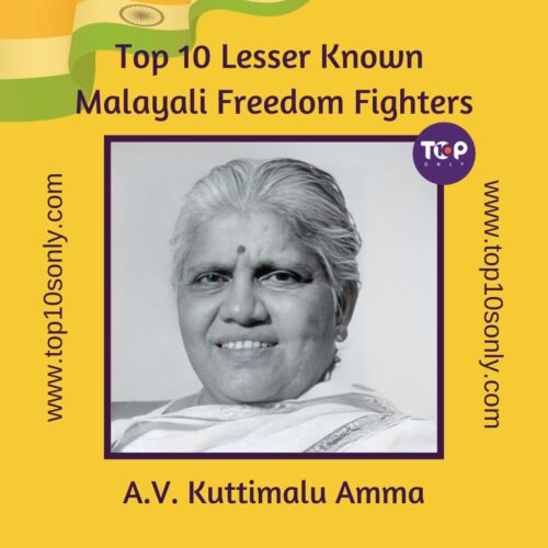 top 10 lesser known indian freedom fighters of kerala a.v. kuttimalu amma