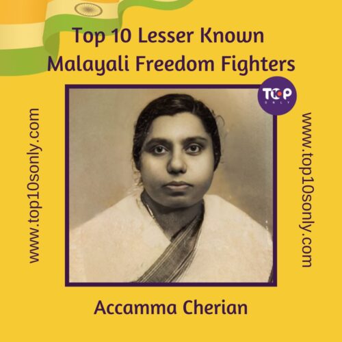 top 10 lesser known indian freedom fighters of kerala accamma cherian