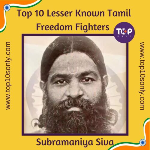 top 10 lesser known tamil freedom fighters subramaniya siva
